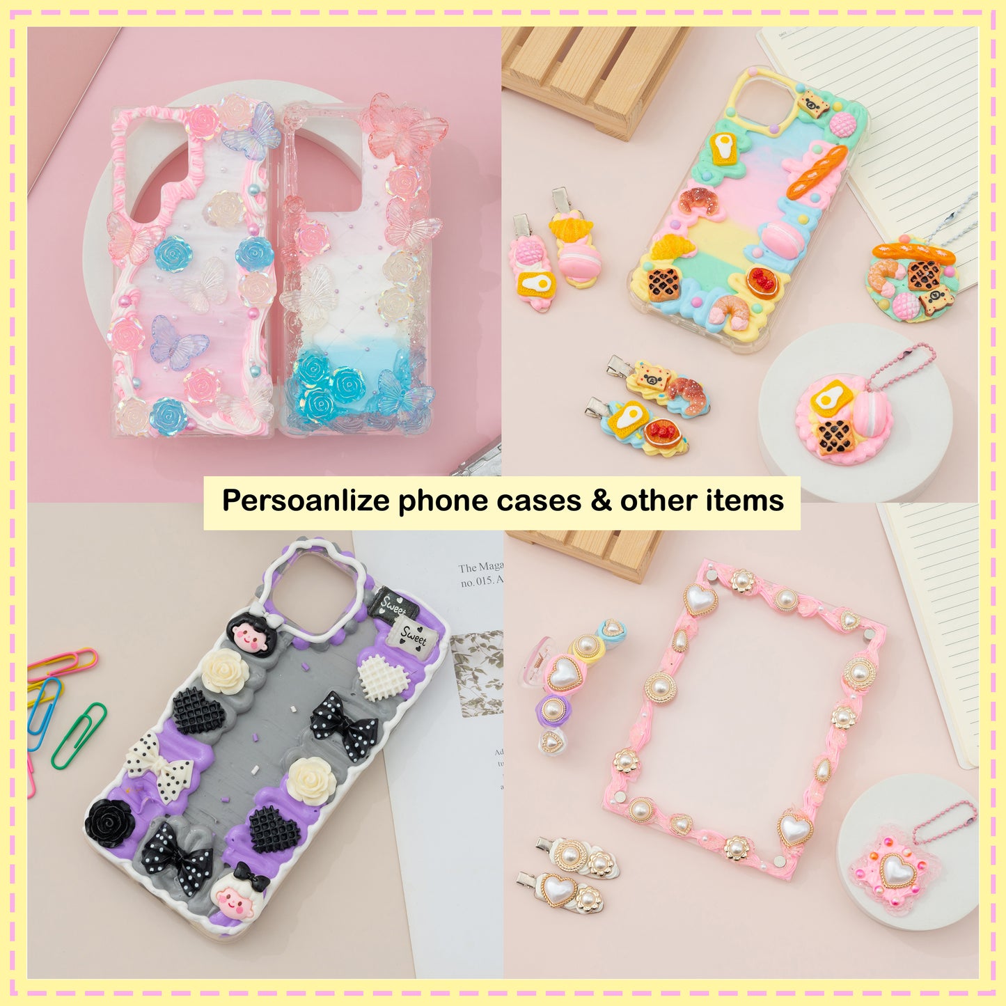 Pastel Decoden Cream Set
