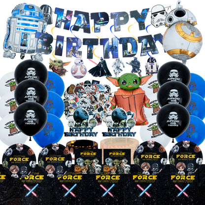 Star Wars Birthday Party Decorations Set