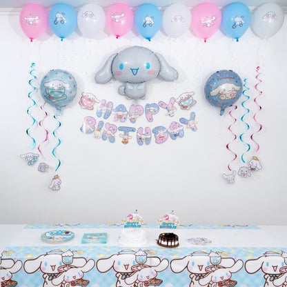 Cinnamoroll Birthday Decorations Set