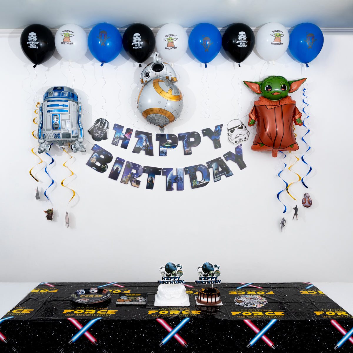 Star Wars Birthday Party Decorations Set