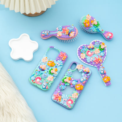 Mermaid Decoden Cream & Charms Kit