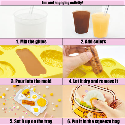 Squishy Making Kit (Breakfast Set)