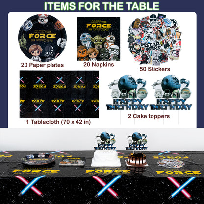Star Wars Birthday Party Decorations Set