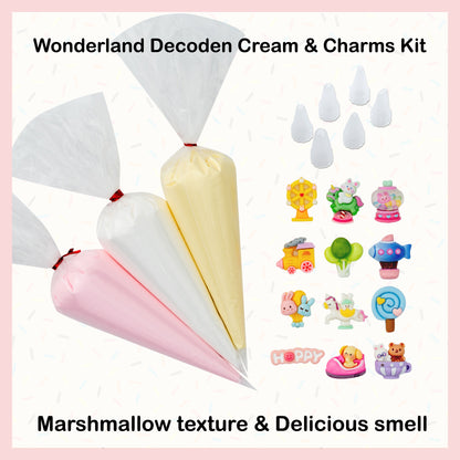 Wonderland Decoden Cream & Charms Kit