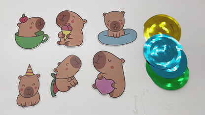 Capybara Birthday Party Decorations Set