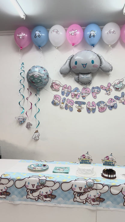 Cinnamoroll Birthday Decorations Set